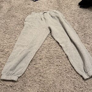 Brandy Melville Light Gray Kids Joggers